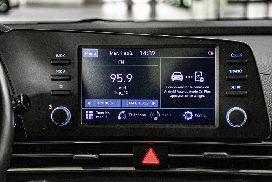 Hyundai Elantra PREFERRED SUN&TECH TOIT OUVRANT CAMERA CARPLAY MAG 2021-23
