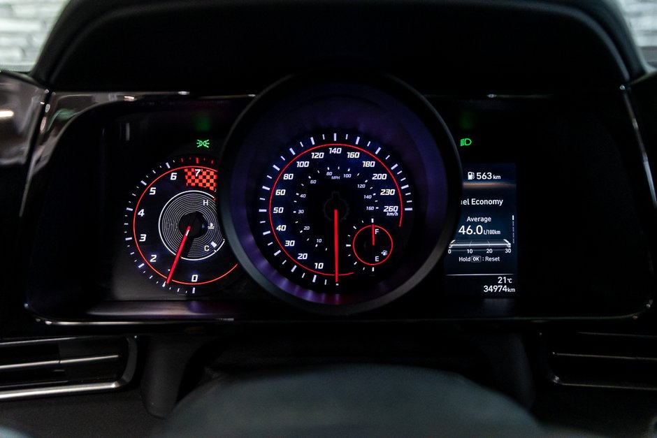 Hyundai Elantra N-LINE TOIT CUIR/TISSU CAMERA BLUELINK KEYLESS 2021-28