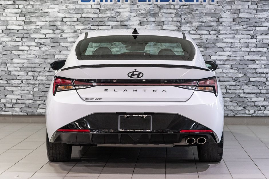 Hyundai Elantra N-LINE TOIT CUIR/TISSU CAMERA BLUELINK KEYLESS 2021-12
