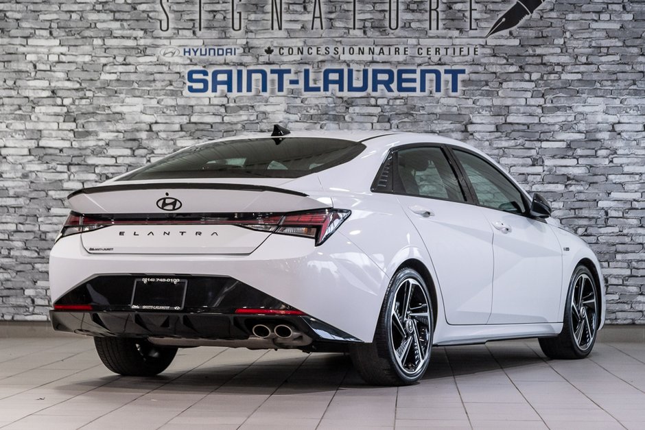 Hyundai Elantra N-LINE TOIT CUIR/TISSU CAMERA BLUELINK KEYLESS 2021-16