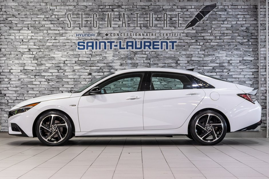 Hyundai Elantra N-LINE TOIT CUIR/TISSU CAMERA BLUELINK KEYLESS 2021-10