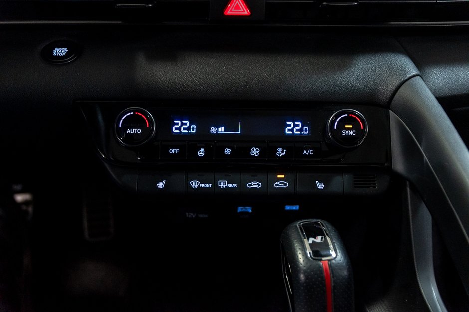 Hyundai Elantra N-LINE TOIT CUIR/TISSU CAMERA BLUELINK KEYLESS 2021-31