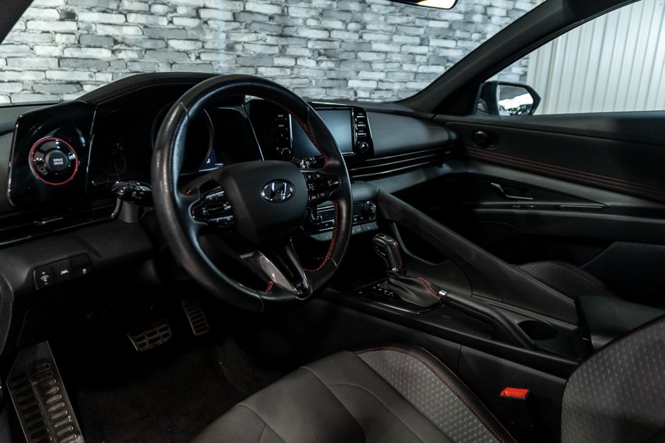 Hyundai Elantra N-LINE TOIT CUIR/TISSU CAMERA BLUELINK KEYLESS 2021-21