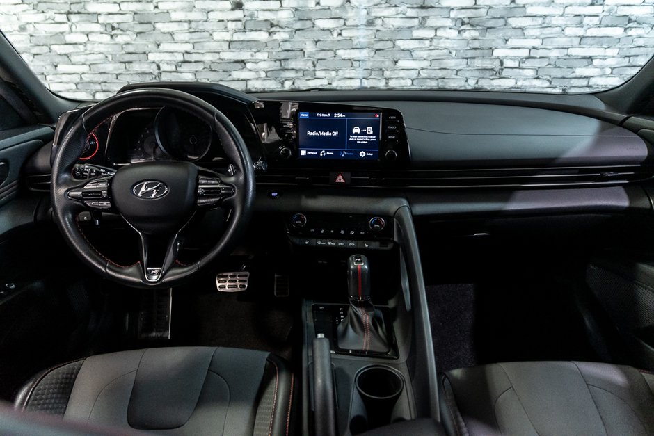 Hyundai Elantra N-LINE TOIT CUIR/TISSU CAMERA BLUELINK KEYLESS 2021-6