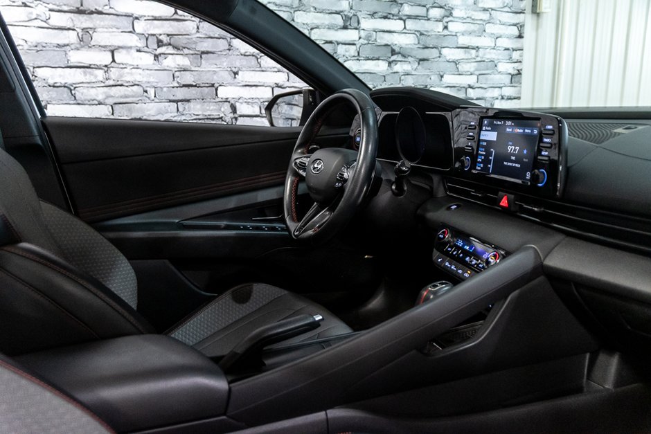 Hyundai Elantra N-LINE TOIT CUIR/TISSU CAMERA BLUELINK KEYLESS 2021-23