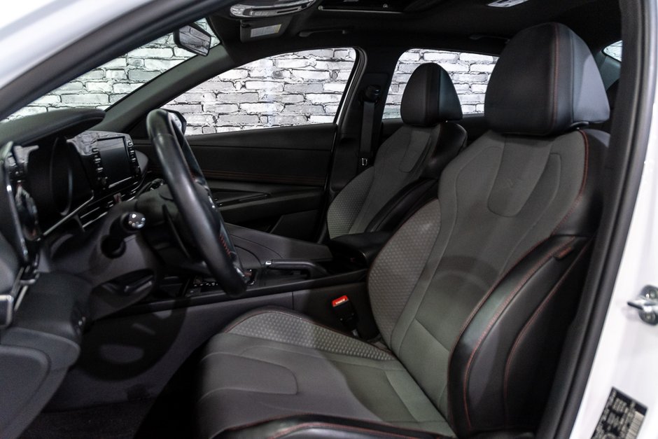 Hyundai Elantra N-LINE TOIT CUIR/TISSU CAMERA BLUELINK KEYLESS 2021-24