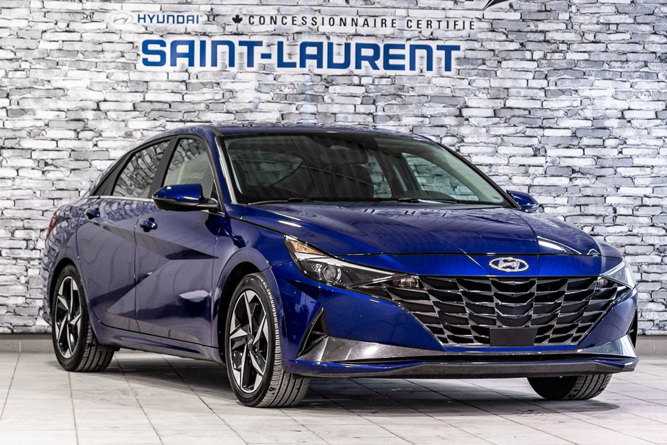 Hyundai Elantra ULTIMATE TOIT CUIR BLUELINK CARPLAY CAMERA NAVI 2021-8
