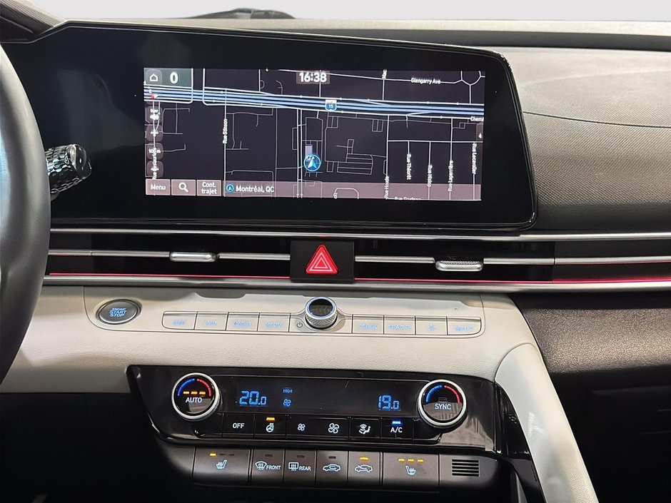 Hyundai Elantra LUXURY TOIT NAVIGATION BOSE CUIR CARPLAY MAG 17 2023-23