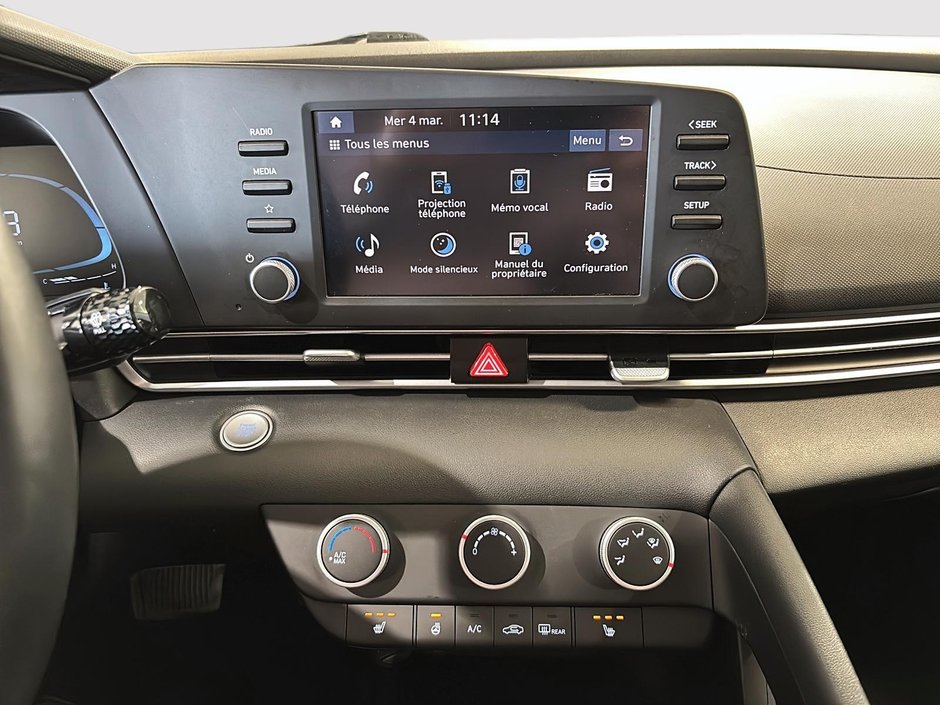 Hyundai Elantra PREFERRED VOLANT CHAUFFANT CARPLAY CAMERA 2024-13