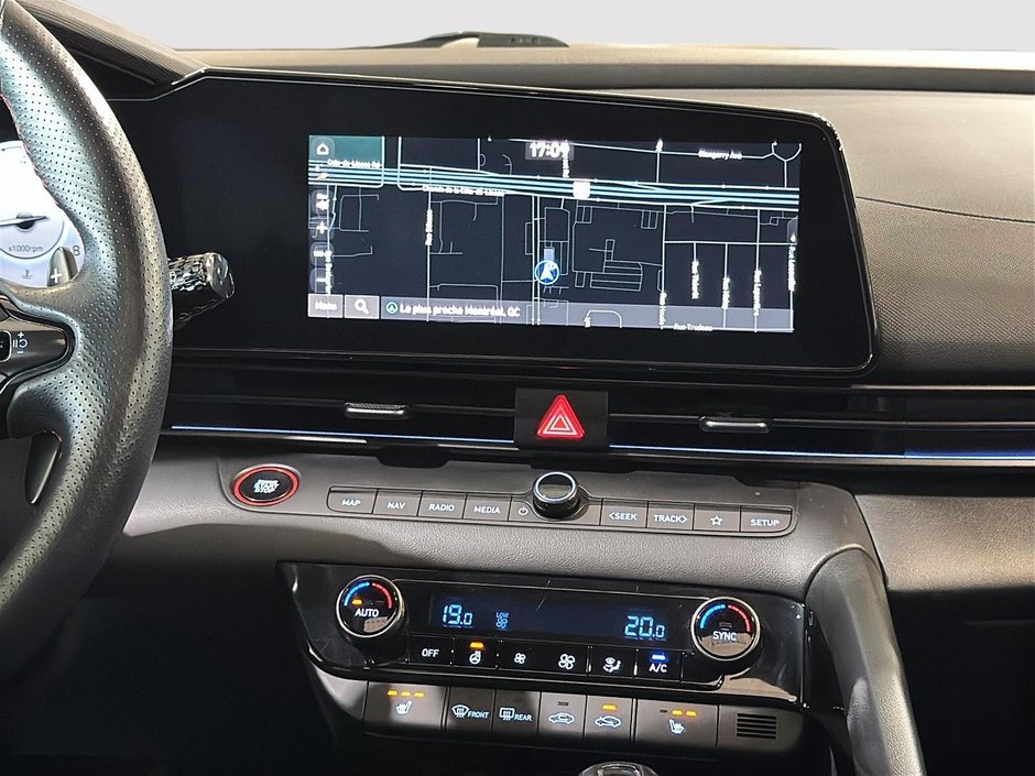 Hyundai Elantra N-LINE TOIT CUIR/TISSU CAMERA BLUELINK KEYLESS 2024-26