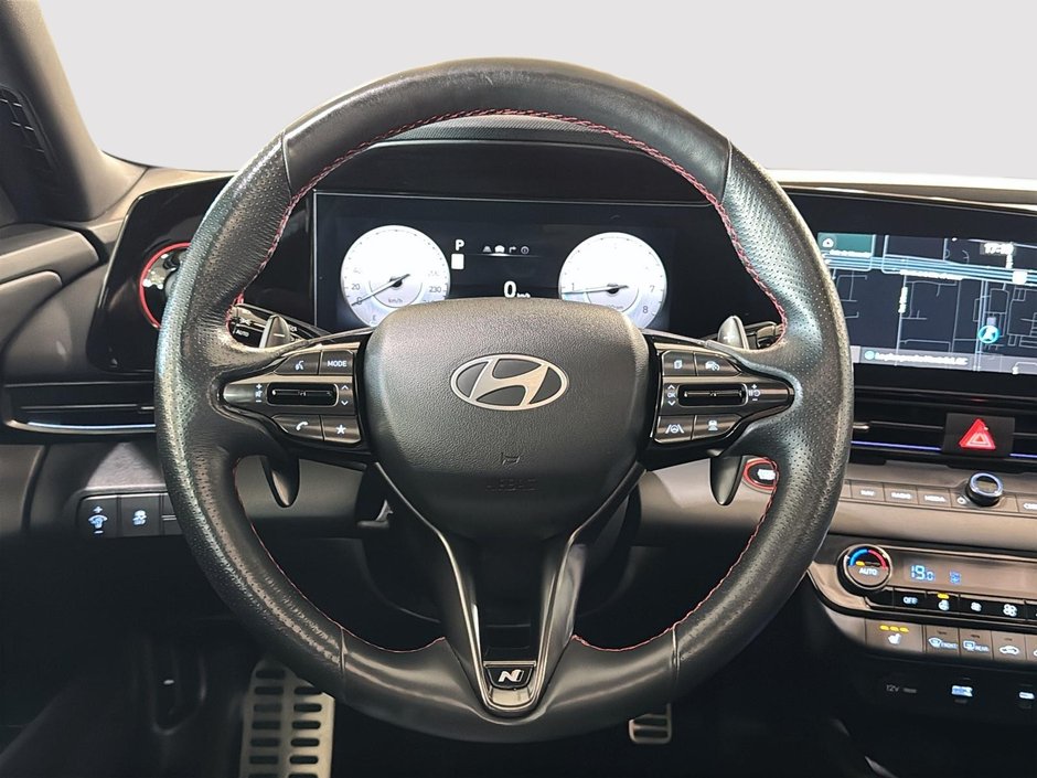 Hyundai Elantra N-LINE TOIT CUIR/TISSU CAMERA BLUELINK KEYLESS 2024-35