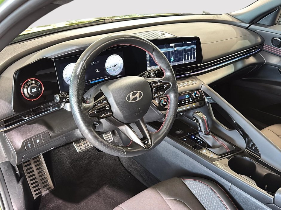 Hyundai Elantra N-LINE TOIT CUIR/TISSU CAMERA BLUELINK KEYLESS 2024-3
