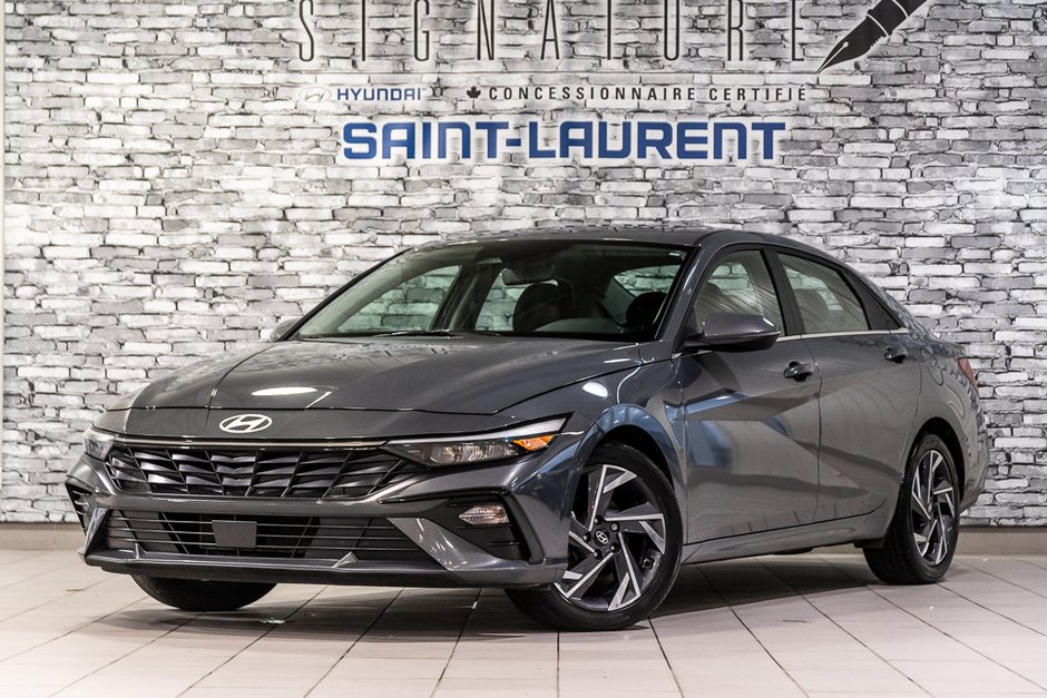 Hyundai Elantra LUXURY TOIT OUVRANT CUIR BLUELINK BOSE KEYLESS NAV 2025 à Montréal, Québec