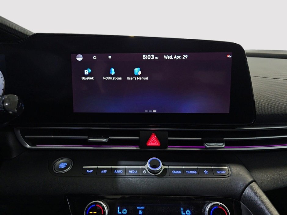 Hyundai Elantra PREFERRED TECH GPS TOIT DEMARREUR CARPLAY CAM 2025-23