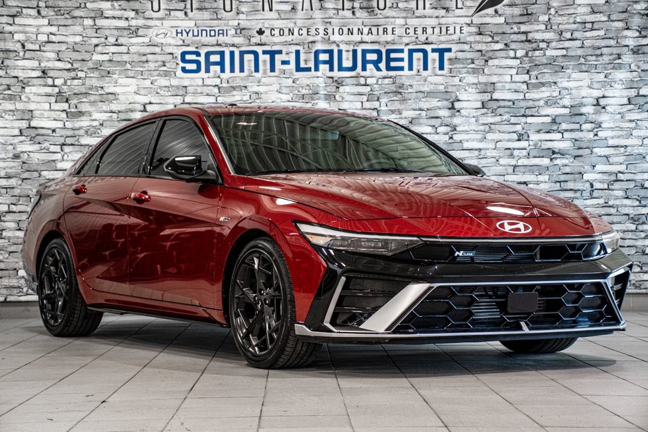 Hyundai Elantra N Line Ultimate Cuir Chauffants Toit Camera Gps 2026-8