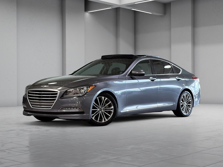 Hyundai Genesis Sedan LUXURY TOIT OUVRANT GPS CARPLAY SIEGES CHAUFFANTS 2015-0