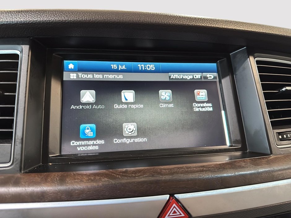 Hyundai Genesis Sedan LUXURY TOIT OUVRANT GPS CARPLAY SIEGES CHAUFFANTS 2015-27