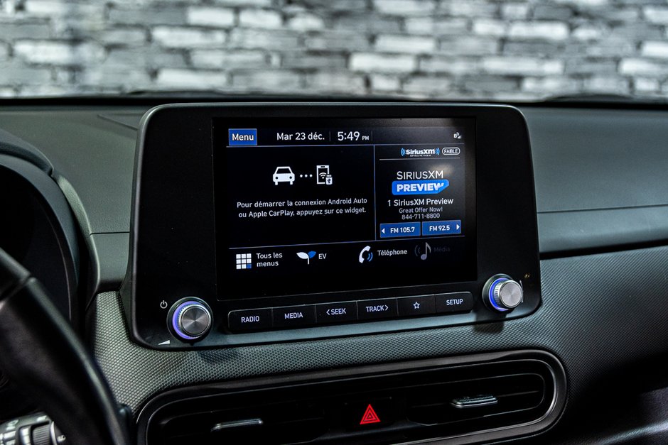 Hyundai Kona Electric PREFERRED DEMARREUR SIEGES CHAUFFANTS SIÈGES CHAUF 2022-25