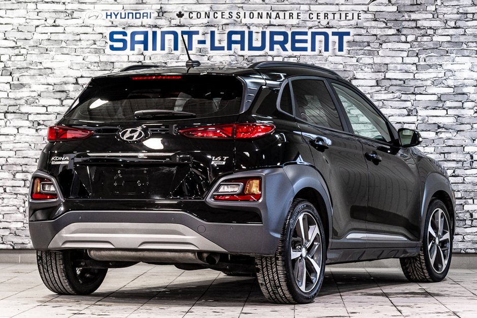 Hyundai Kona ULTIMATE AWD TOIT OUVRANT NAVIGATION BLUELINK CUIR 2018-15