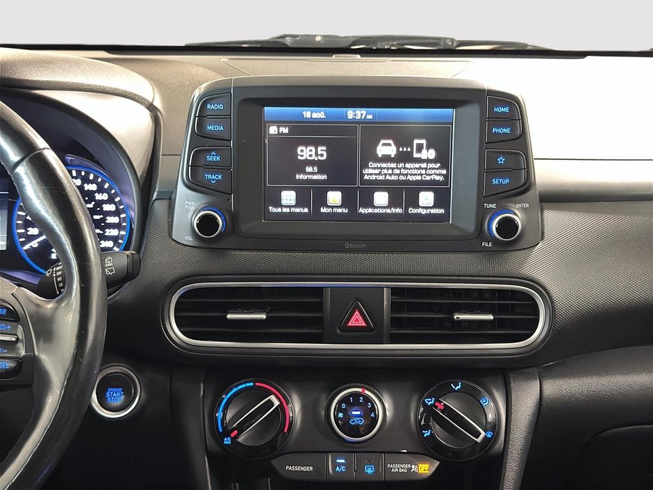 Hyundai Kona PREFERRED AWD CAMERA CARPLAY VOLANT CHAUFFANT MAGS 2020-20