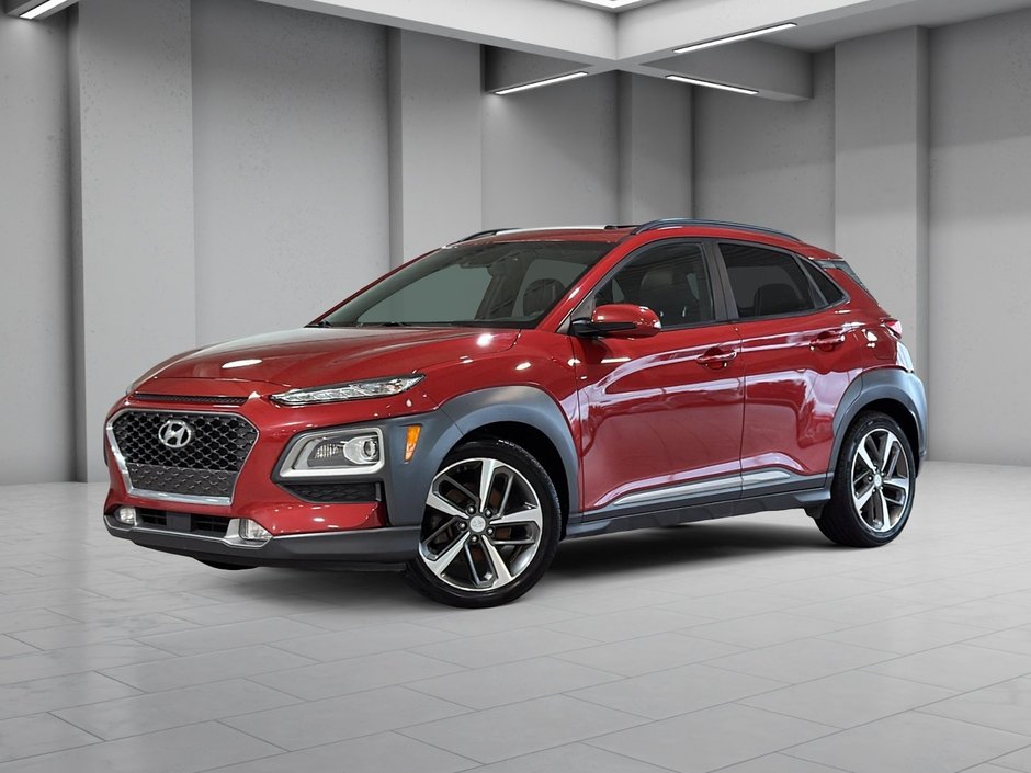 Hyundai Kona ULTIMATE AWD TOIT OUVRANT GPS SON INFINITY CUIR 2020-0