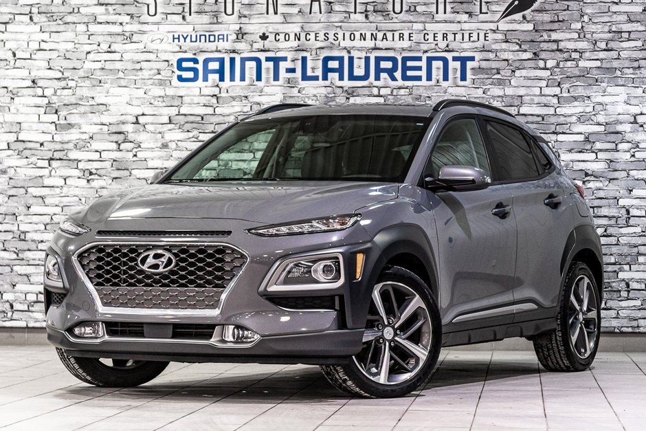 2021 Hyundai Kona ULTIMATE AWD TOIT OUVRANT NAVIGATION BLUELINK CUIR-0