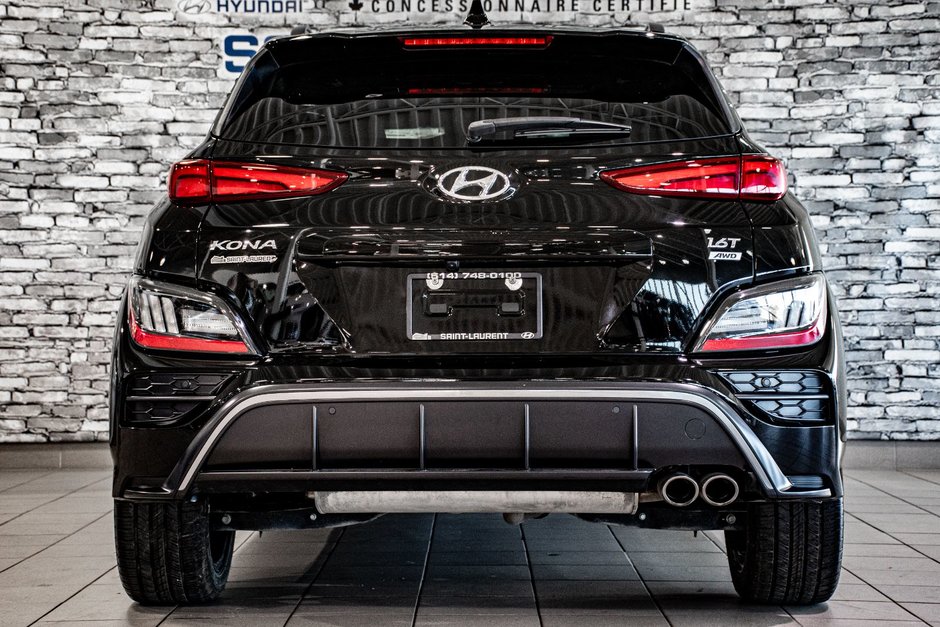 Hyundai Kona N LINE ULTIMATE AWD TOIT OUVRANT NAVIGATION CUIR 2022-15