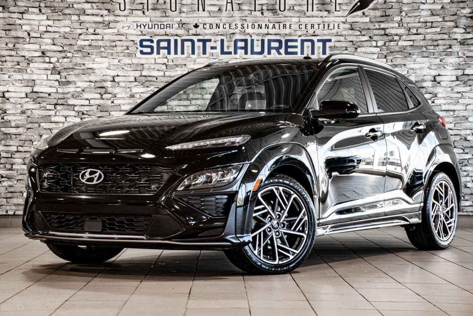 2022 Hyundai Kona N LINE ULTIMATE AWD TOIT OUVRANT NAVIGATION CUIR in Montréal, Quebec