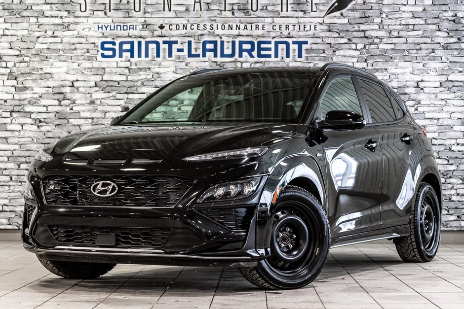 2022 Hyundai Kona N-LINE ULTIMATE AWD TOIT OUVRANT NAVIGATION CUIR in Montréal, Quebec