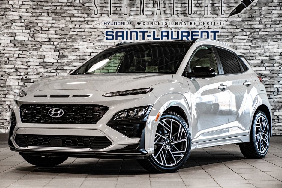 2023 Hyundai Kona N-LINE ULTIMATE AWD CUIR TOIT HARMAN KARDON NAVI in Montréal, Quebec