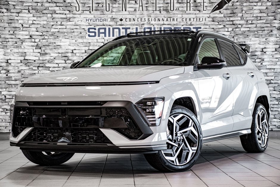 Hyundai Kona N-LINE TOIT ALCANTARA NAVI CAMERA AILERON 2024-0