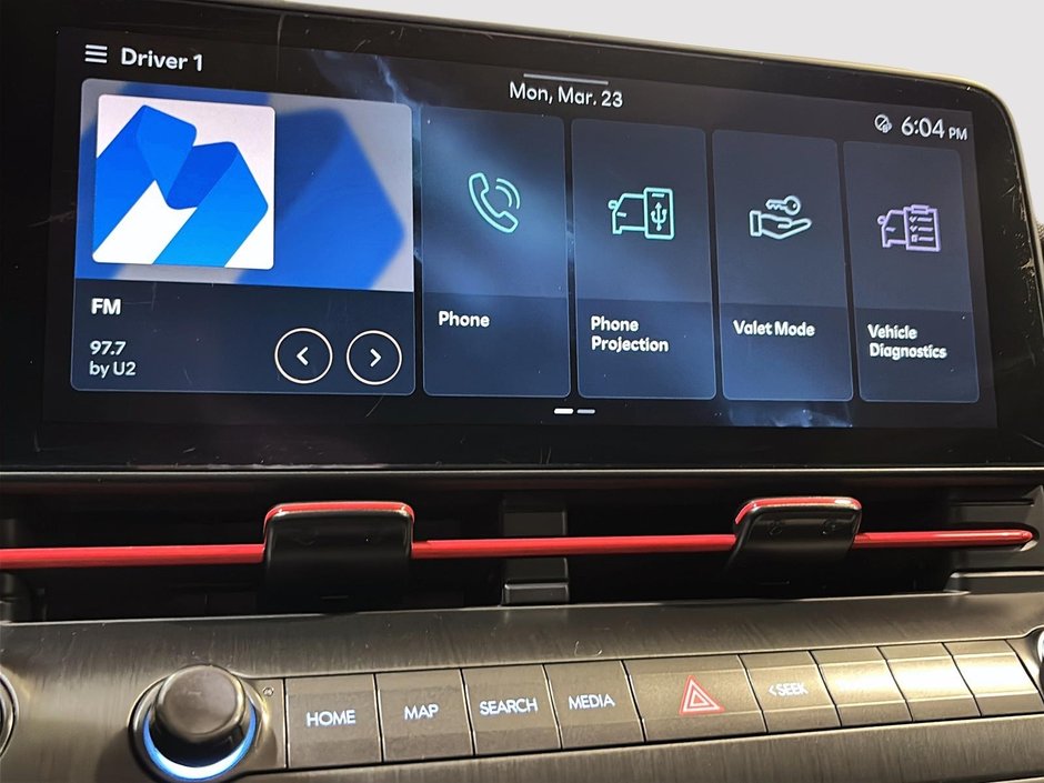 Hyundai Kona N Line Toit AWD Demareur A Dist. Cam Sieges Chauf. 2024-22