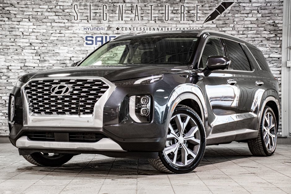 2020 Hyundai Palisade LUXURY 7 PASS TOIT CAM360 CUIR KEYLESS NAV-0