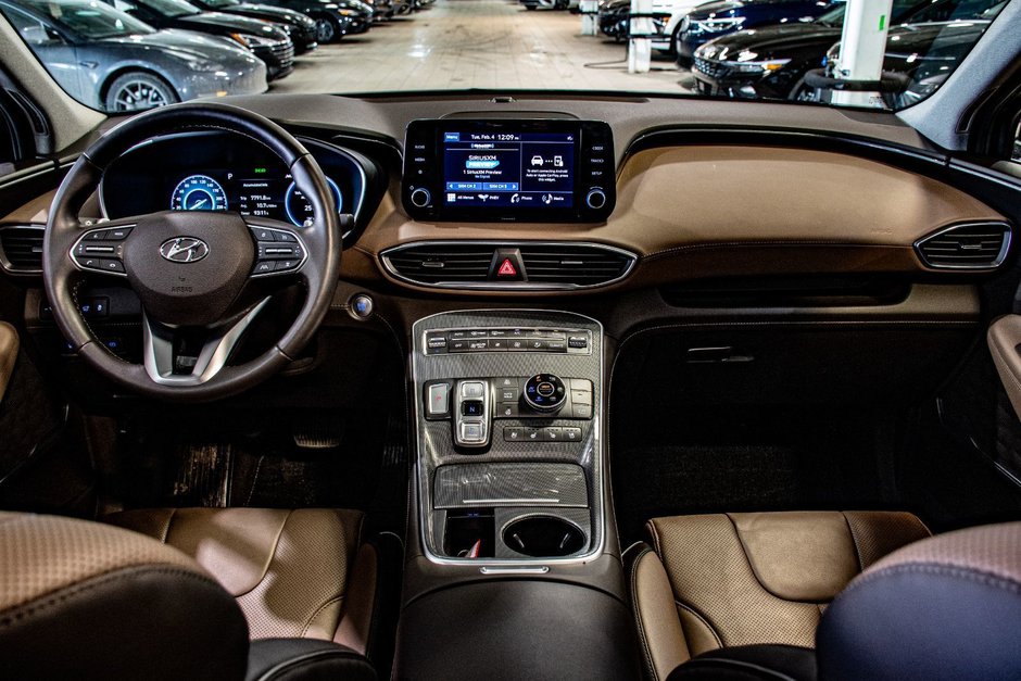 Hyundai Santa Fe Hybrid LUXURY AWD TOIT PANORAMIQUE NAVIGATION CUIR MAGS 2021-4
