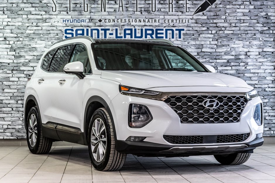 Hyundai Santa Fe LUXURY AWD TOIT OUVRANT CUIR CAMERA SIÈGES CHAUF. 2020-7