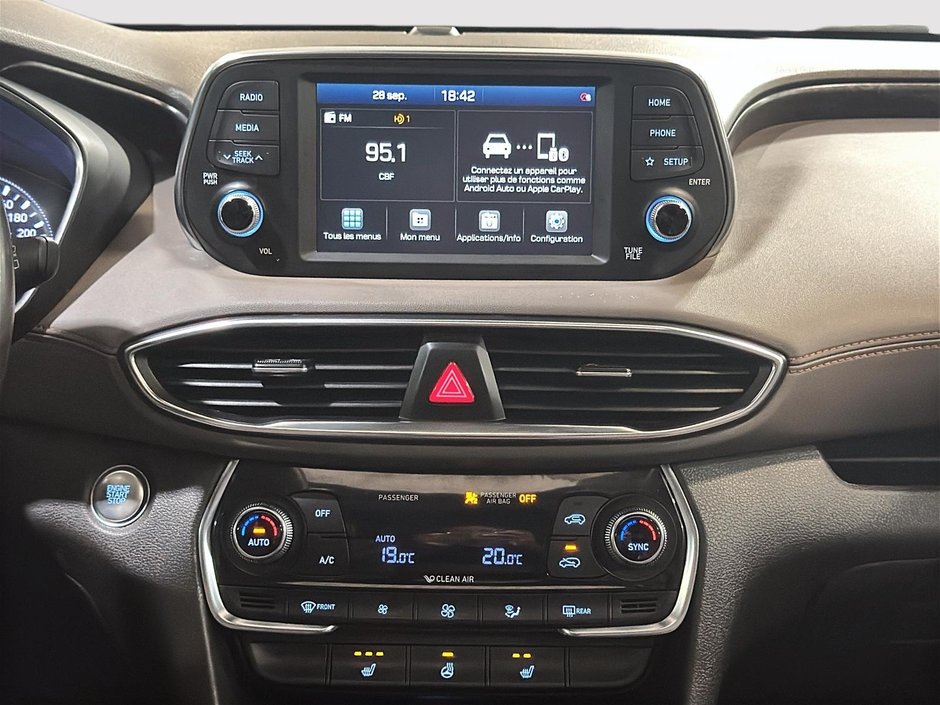 Hyundai Santa Fe PREFERRED SUN&LEATHER TOIT PANO CUIR CARPLAY 2020-26
