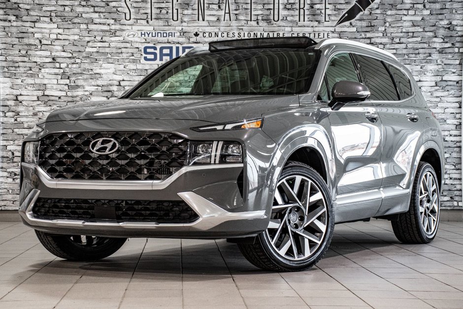 2021 Hyundai Santa Fe Ultimate Calligraphy 2022 au prix d'un 2021 in Montréal, Quebec