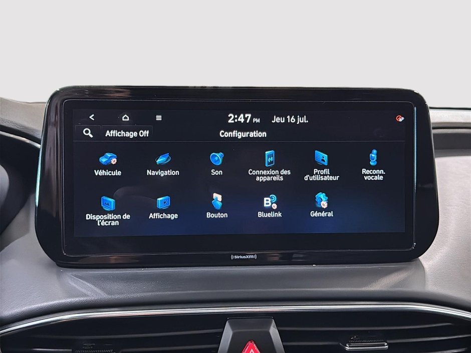 Hyundai Santa Fe PREFERRED TREND AWD TOIT PANORAMIQUE CUIR BLUELINK 2023-32