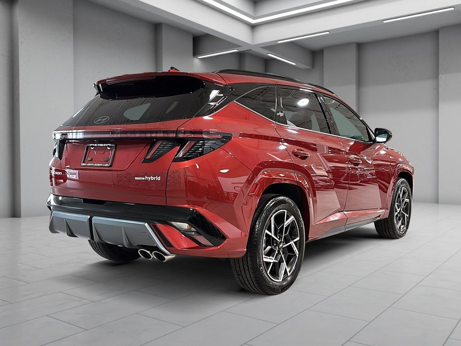 Hyundai Tucson Hybrid N-LINE AWD NAVIGATION CUIR TOIT PANO CAMERA BOSE 2025-12