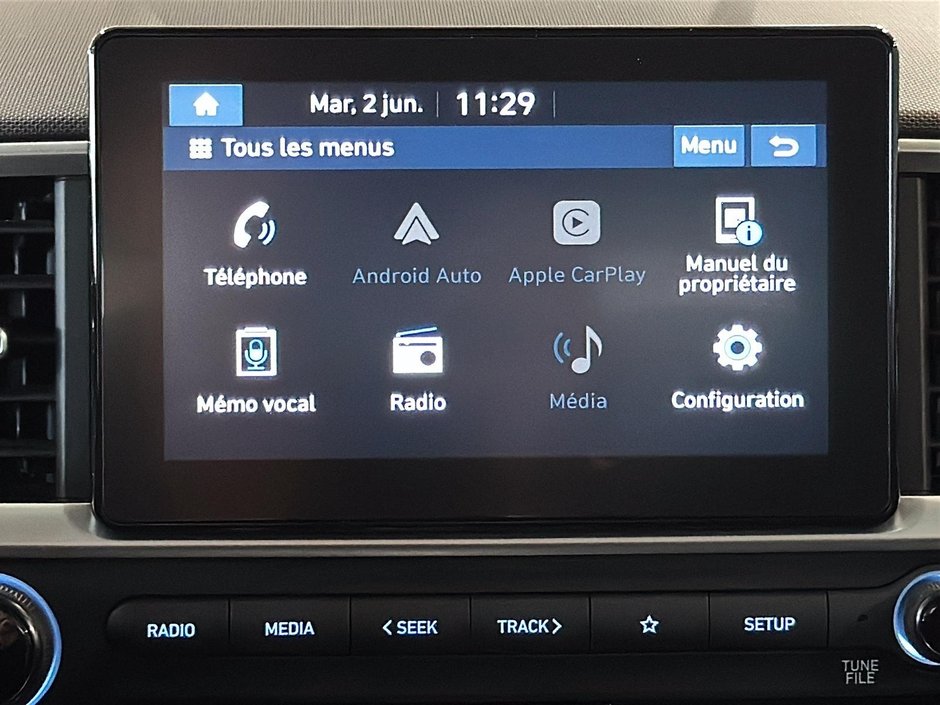 Hyundai Venue PREFERRED CAMERA CARPLAY SIEGES CHAUFFANTS MAGS 2021-24
