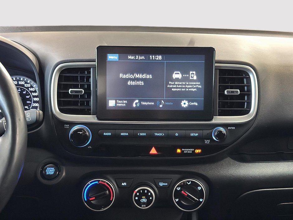 Hyundai Venue PREFERRED CAMERA CARPLAY SIEGES CHAUFFANTS MAGS 2021-20