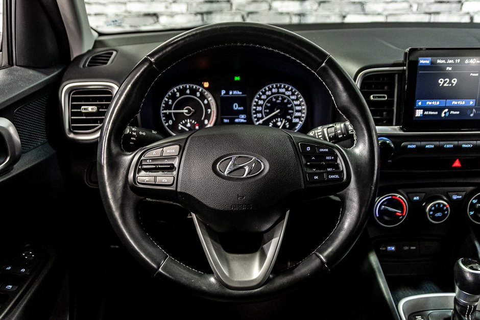 Hyundai Venue PREFERRED CARPLAY SIEGES&VOLANT CHAUFFANTS CAMERA 2022-5