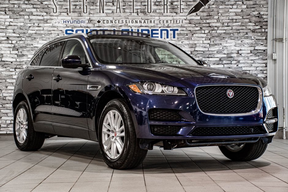 Jaguar F-PACE PRESTIGE 20D DIESEL AWD TOIT OUVRANT NAV CUIR CAM 2018-8