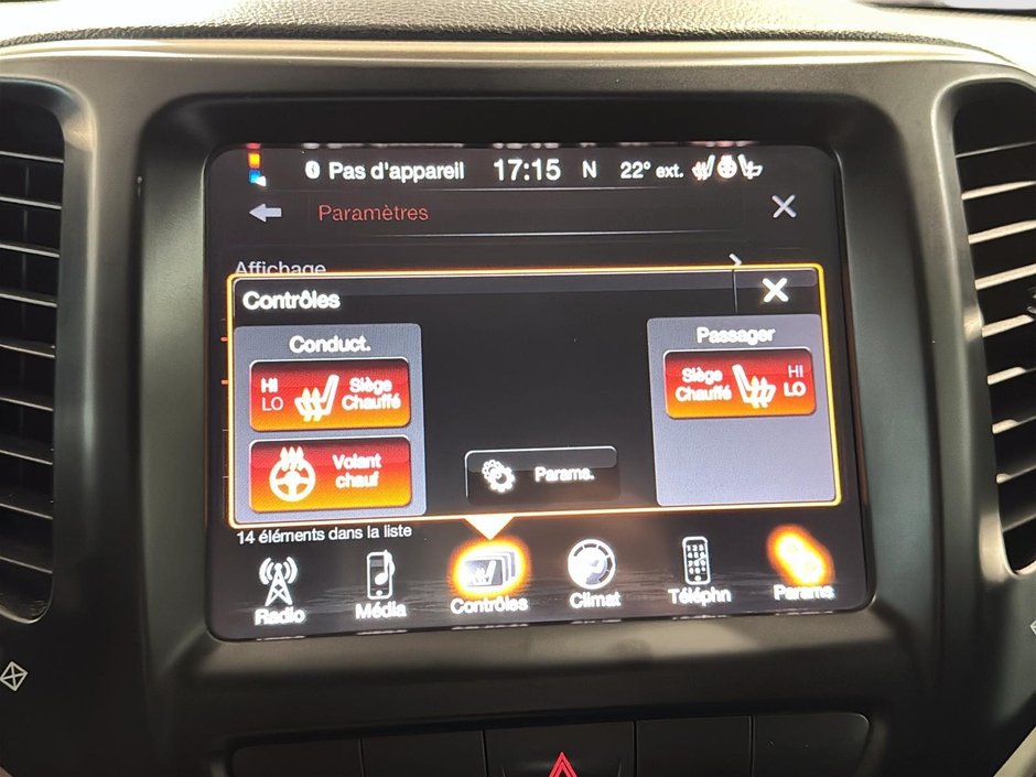 Jeep Cherokee NORTH SIEGES VOLANT CHAUFFANTS BLUETOOTH CRUISE 2015-25