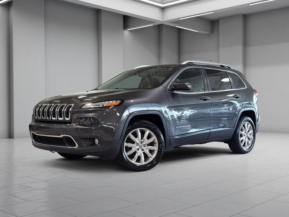 Jeep Cherokee LIMITED GPS CUIR BLUETOOTH 2016-0