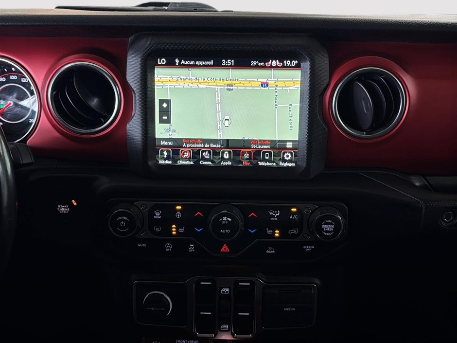 Jeep Gladiator RUBICON DIESEL TOIT AMOVIBLE GPS TREUIL 2022-20