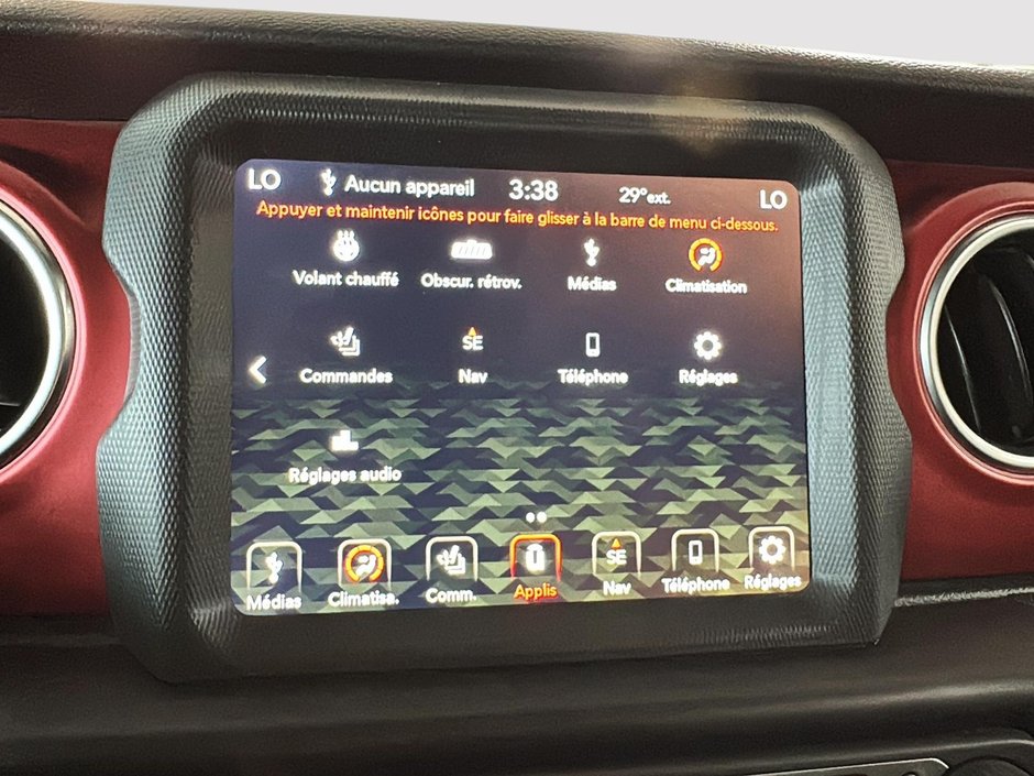 Jeep Gladiator RUBICON DIESEL TOIT AMOVIBLE GPS TREUIL 2022-25