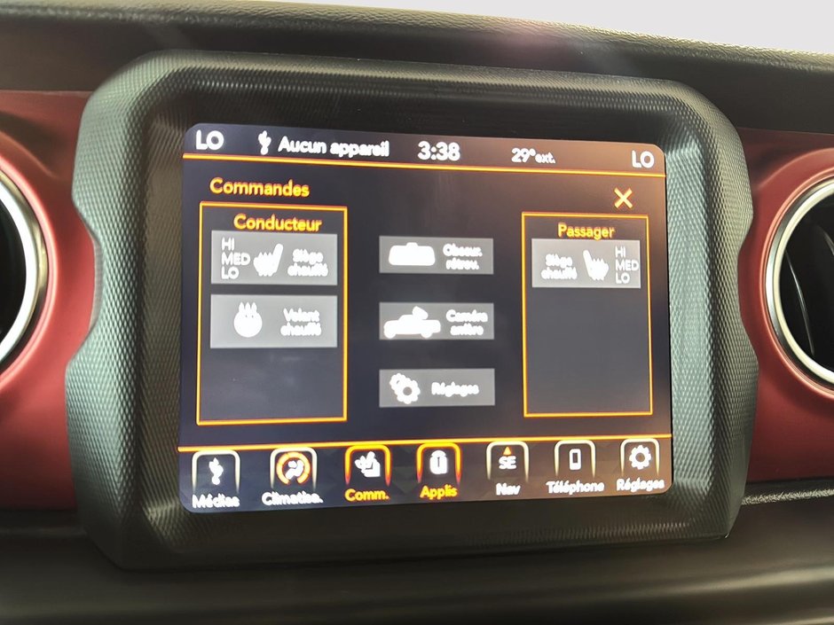 Jeep Gladiator RUBICON DIESEL TOIT AMOVIBLE GPS TREUIL 2022-24