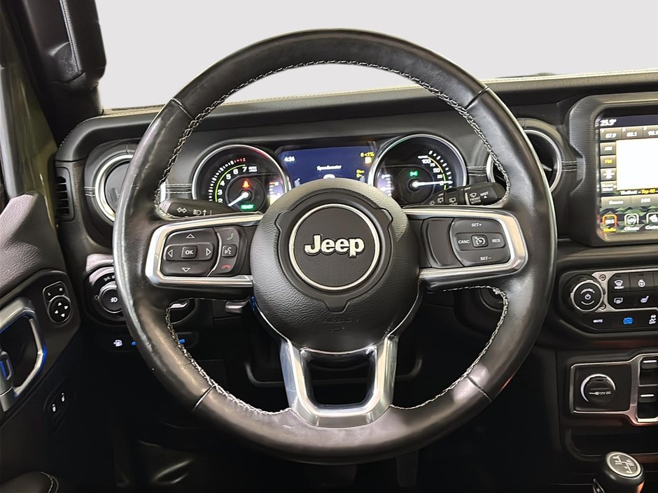 Jeep Wrangler 4xe Unlimited Sahara 2 TOITS HYBRID CAM GPS 2021-23