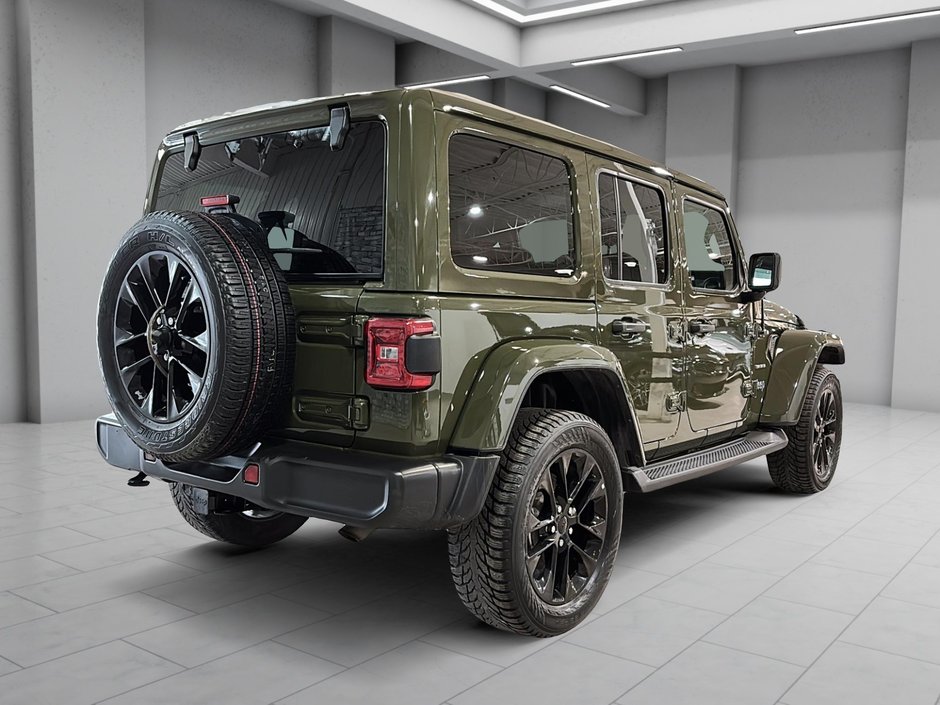 Jeep Wrangler 4xe Unlimited Sahara 2 TOITS HYBRID CAM GPS 2021-9